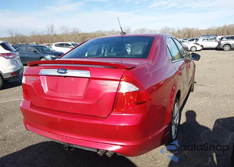 2012 Ford Fusion Sel из США, поврежденный, VIN 3FAHP0JA3CR180753